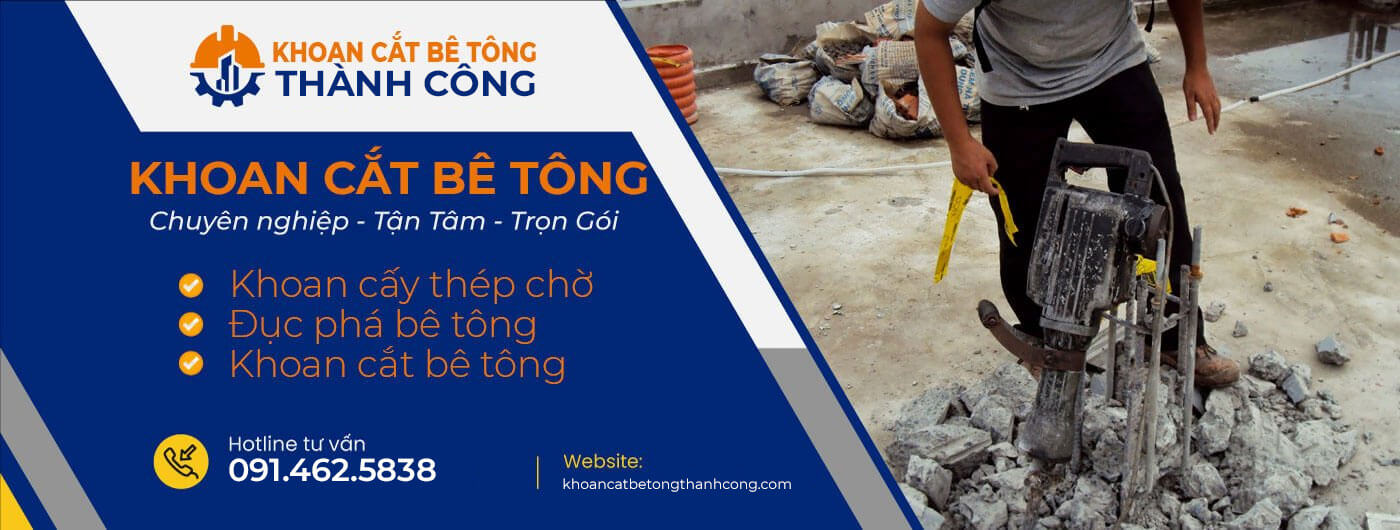 Khoan Cắt Bê Tông Thành Công